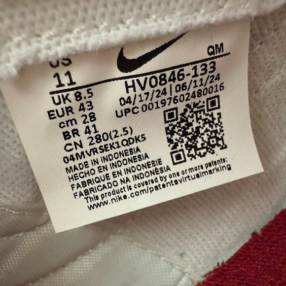 Nike Killshot 2 Wmns Sz 11/ M 9.5 Metallic Silver/Sail Skate Shoes HV0846 133 - Picture 10 of 12